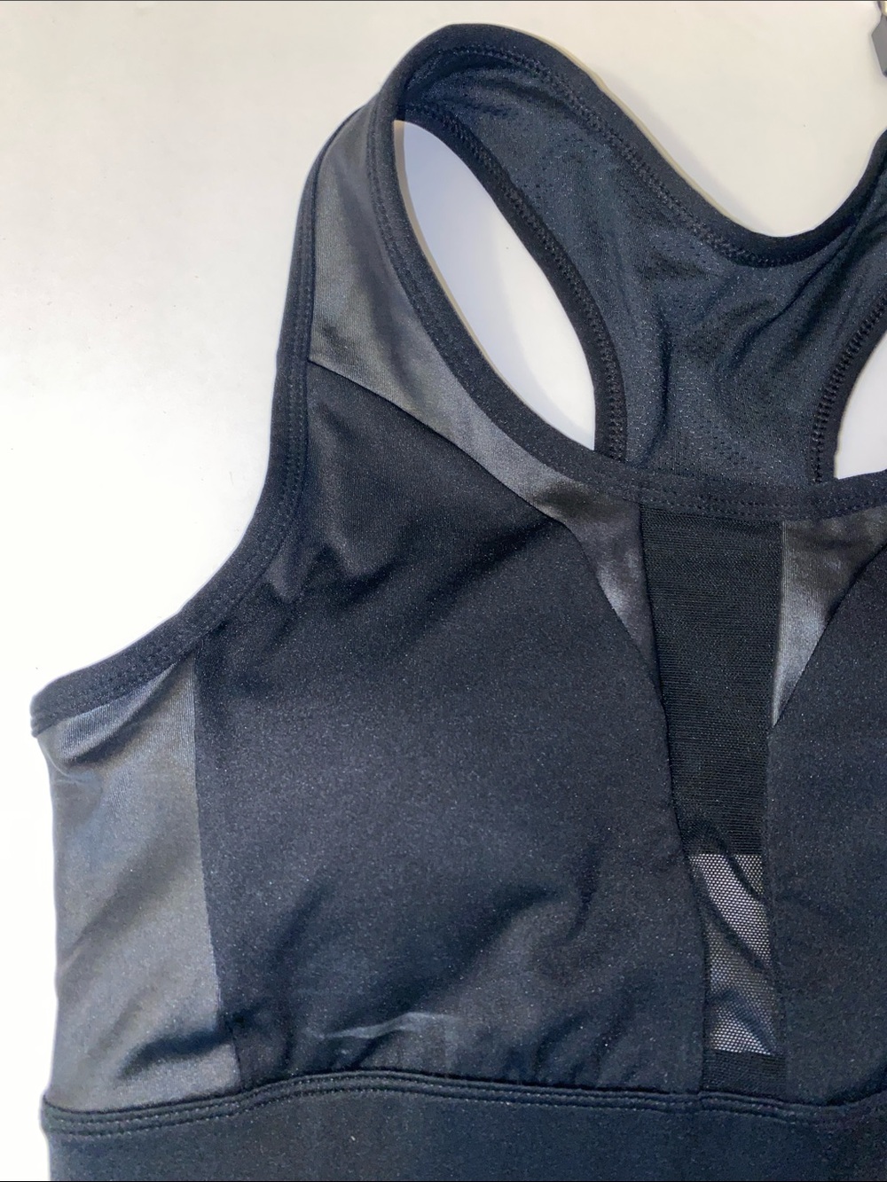 White Mark Racer Back Sports Bra - Picture 3 of 5